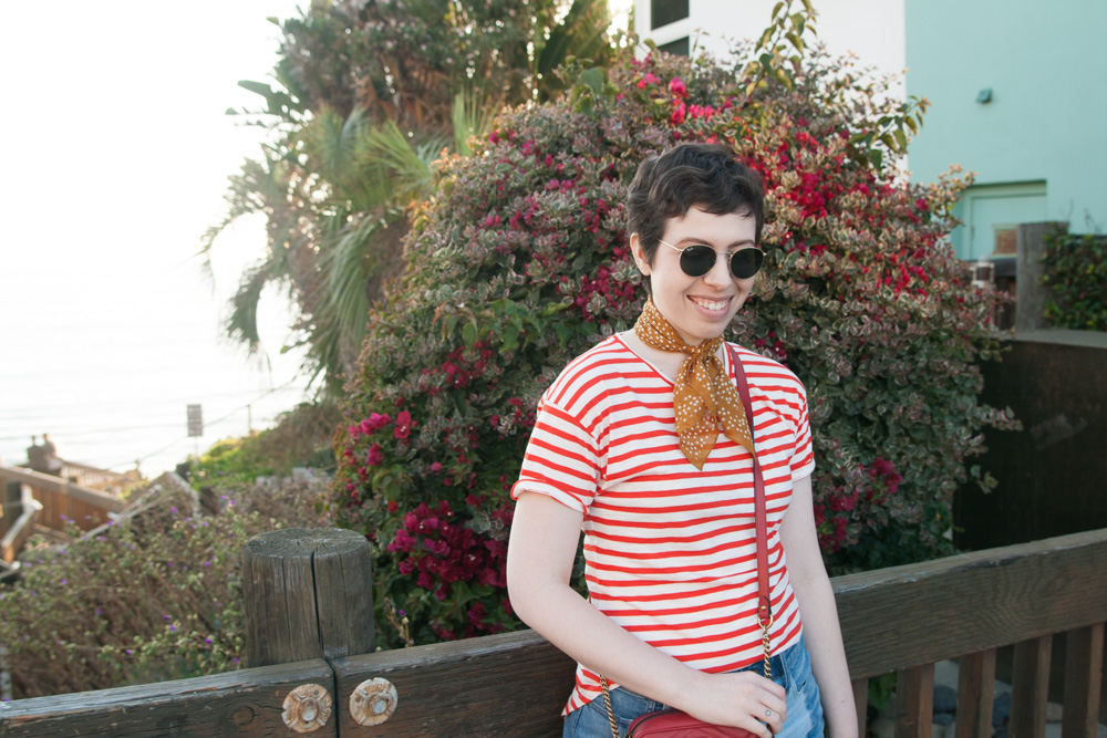 Madewell striped top