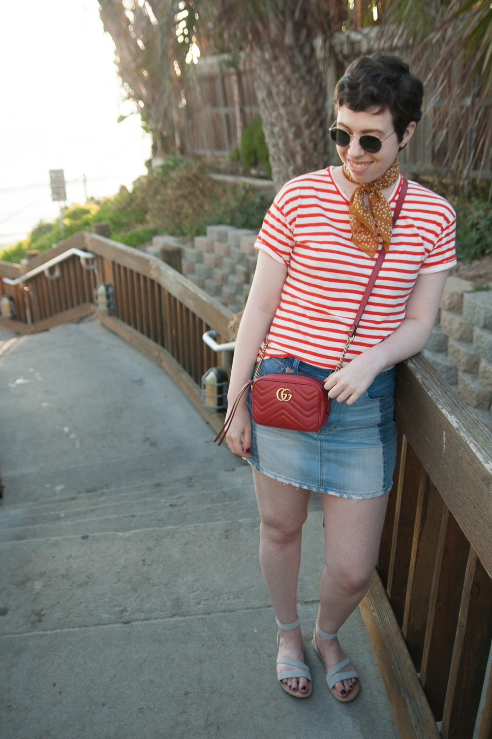 Madewell striped top