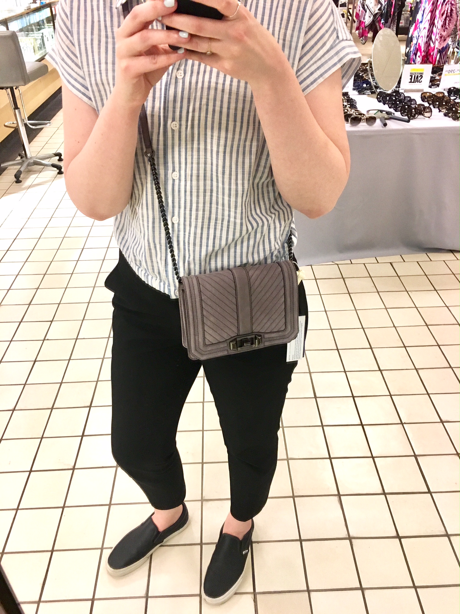 Rebecca Minkoff Small Love Nubuck Crossbody Bag